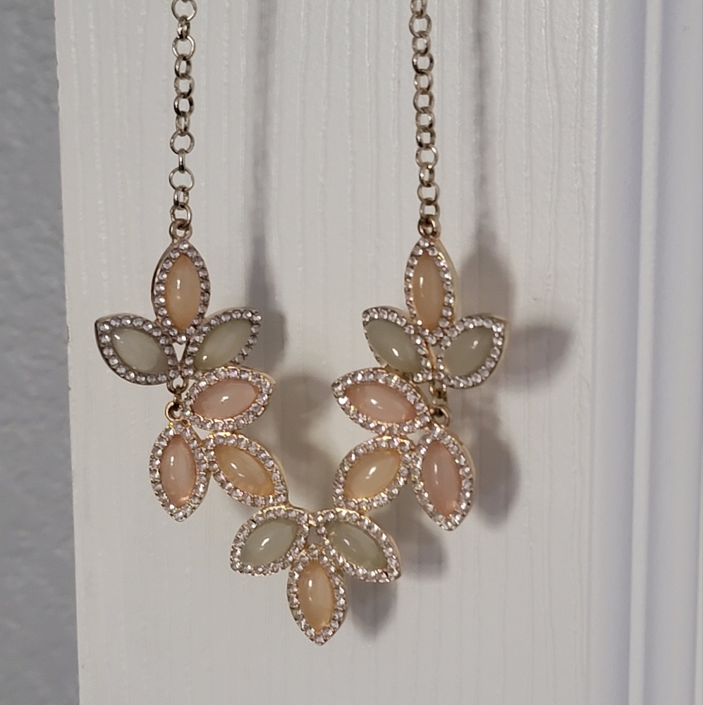 LC Gold Tone Necklace
